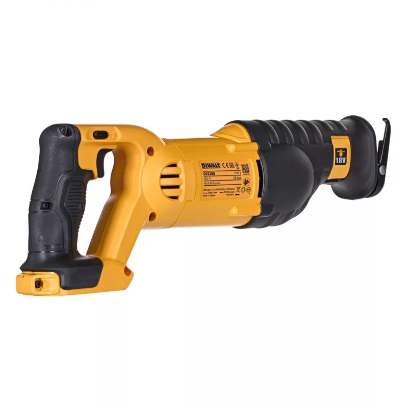 DeWALT DCS380N reciprozaag 2,86 cm zwart, geel