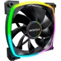 MONTECH RX140 PWM 140mm ARGB Reverse-Blade behuizingsventilator - zwart