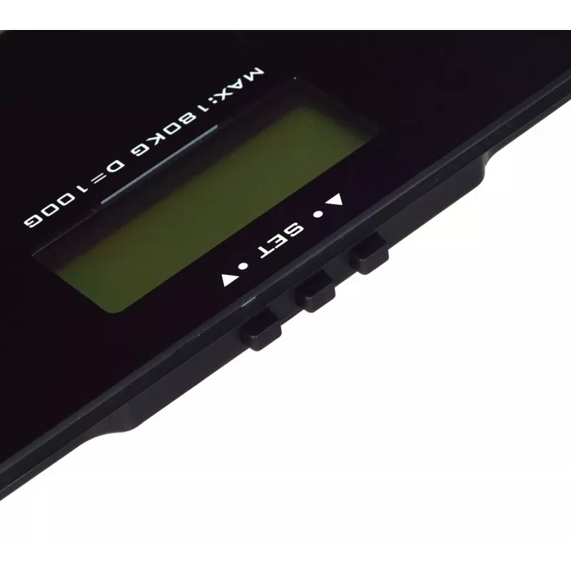 Personenweegschaal Esperanza EBS018K – elektronisch, 180 kg, zwart