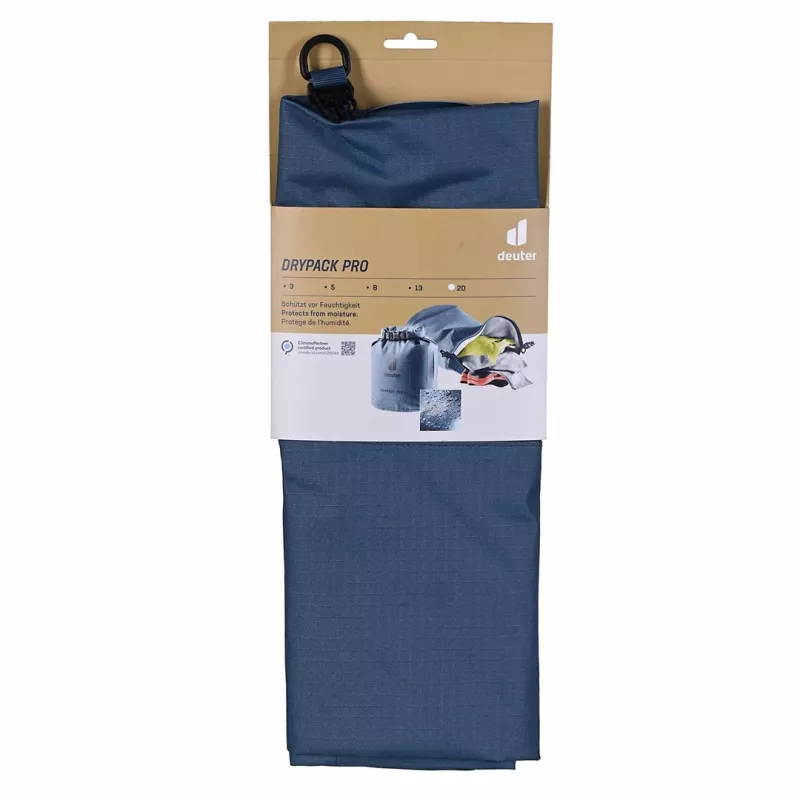 Waterdichte zak DEUTER Drypack Pro 20 – 20 L inhoud, rolsluiting, gelaste naden