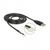 USB-kabel DeLOCK 1,5 m USB2.0-A/5p zwart