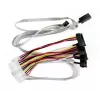 Microsemi Adaptec - Interne SAS-kabel - met sidebands - SAS 6Gbit/s - 4-Lane - 4x Mini SAS HD (SFF-8643) (M) naar interne voeding, 4-polig, in