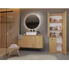 Topeshop NEL 1K DD ART KPL badkamerkast eiken
