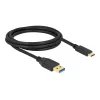 Kabel DeLOCK SuperSpeed USB (USB 3.2 Gen 2) Type-A naar Type-C 2 m