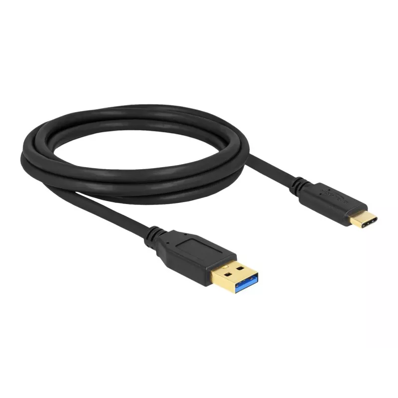 Kabel DeLOCK SuperSpeed USB (USB 3.2 Gen 2) Type-A naar Type-C 2 m