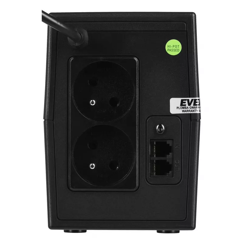 Ever EASYLINE 850 AVR USB line-interactive 0,85 kVA 480 W 2 AC-uitgangen
