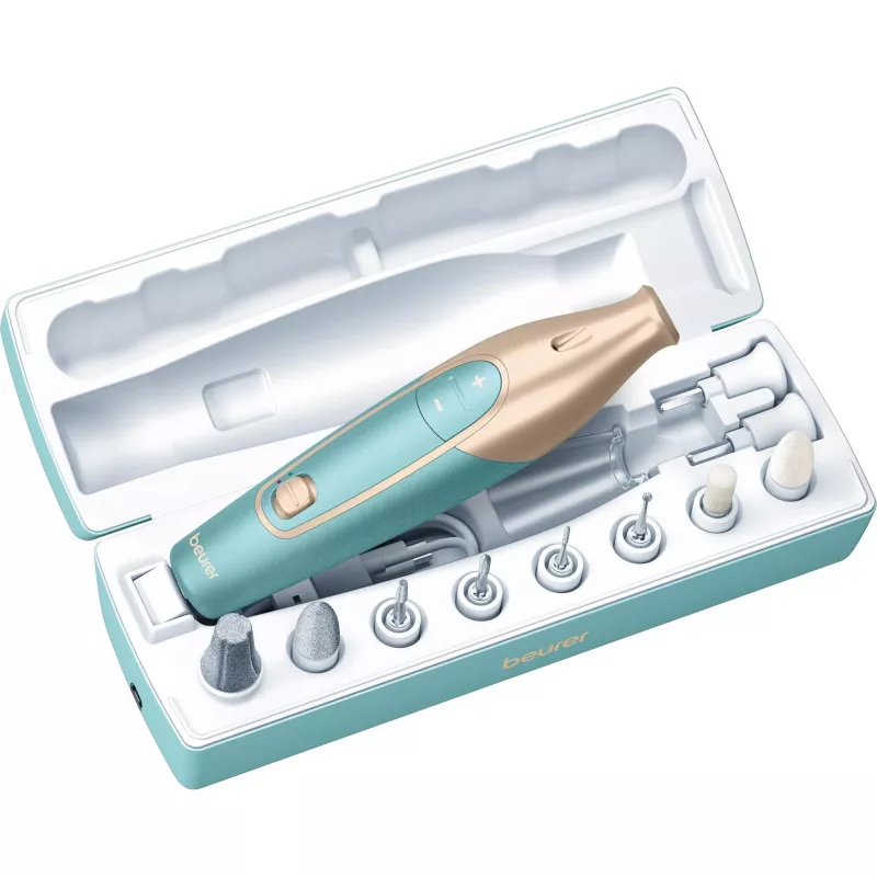 Beurer manicure-pedicureset MP 84 turquoise goud (570.02)