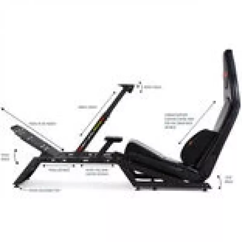 Next Level Racing F-GT Formula > Simulator Cockpit + Bodymat Gaming-mat