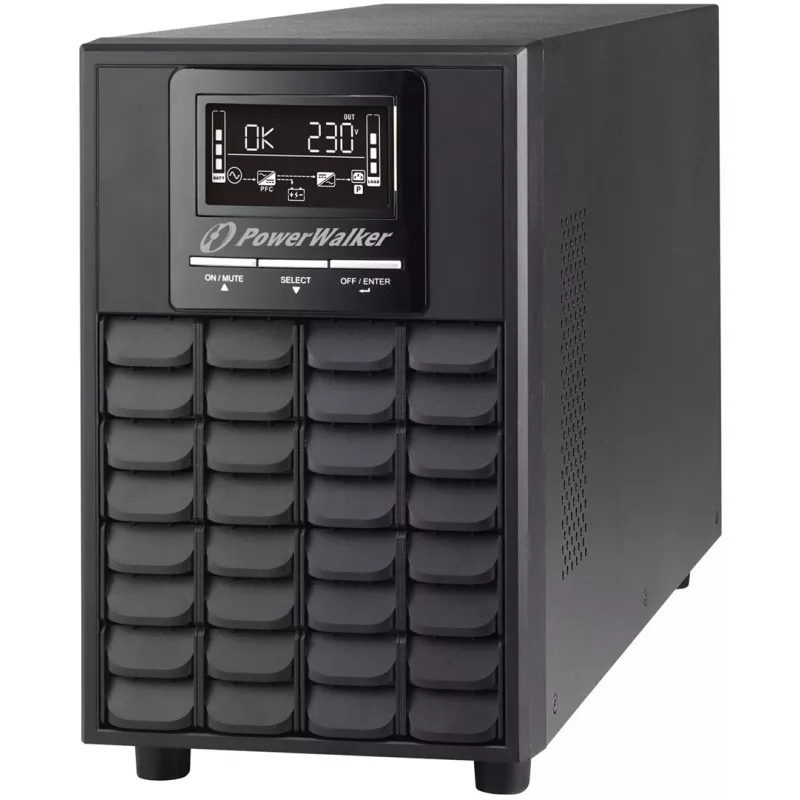 PowerWalker VFI 1500 CG PF1 double-conversion (online) 1,5 kVA 1500 W 4 AC-uitgangen