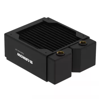 Hardware Labs Dabel-60d 120 mm radiator — 120 mm dikte, zwart