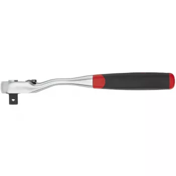 Reversible 1/2 inch Ratelsleutel Wiha 45627 met drukknop en kogelvergrendeling
