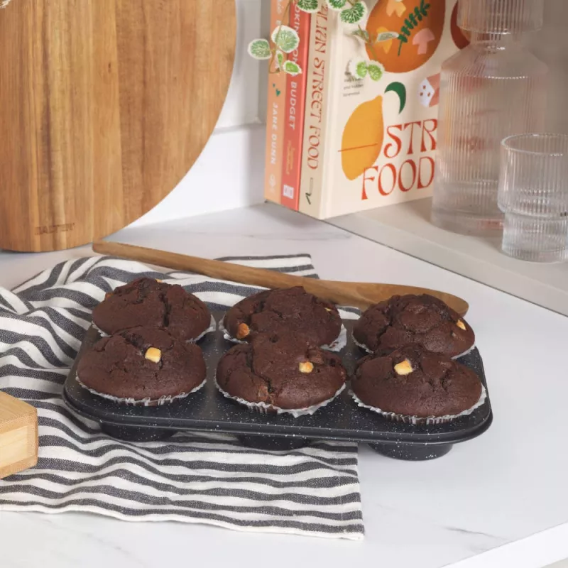 Muffinvorm Salter BW07035BRMFOB 6-vaks antiaanbak bakvorm