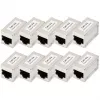 Digitus CAT 6A afgeschermde modulaire koppelingen 10 stuks RJ-45 goudcontacten