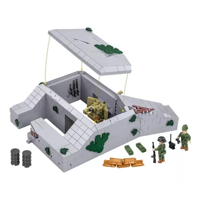 Bouwset Cobi Duitse bunker Regelbau 667/642 model COBI-3136 – gedetailleerde bouwsteenset