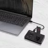 Qoltec 52274 M.2 SSD-dockingstation | NVMe | SATA | USB-C | DUAL 2 x 2TB
