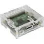 Behuizing Joy-IT voor Raspberry Pi A+ transparant RB-Casea+01 — beschermbehuizing, helder kunststof