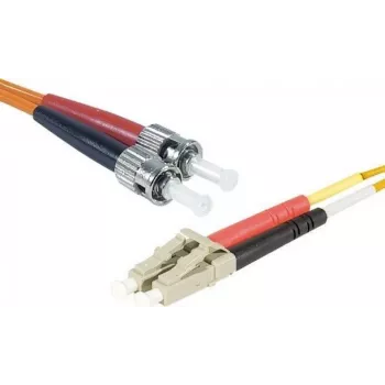Tecline exertis Connect - patchkabel - ST multimode (M) naar LC multimode (M) - 20 m - 50/125 micrometer - OM2 - oranje (85420)