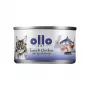 Ollo tonijn & kip met inktvis & garnalen in bouillon nr. 4 70g