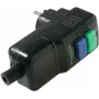 Persoonbeveiligingsstekker AS Schwabe 45209 voor installatie, kindveilige stopcontactadapter