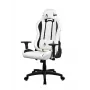 Gamingstoel Arozzi Torretta SoftPU — wit, soft-PU bekleding, verstelbare armleuningen, kantelbare rugleuning
