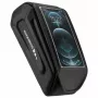 Fietstas Rockbros model met 1,7 l inhoud, telefoonvak, zwart