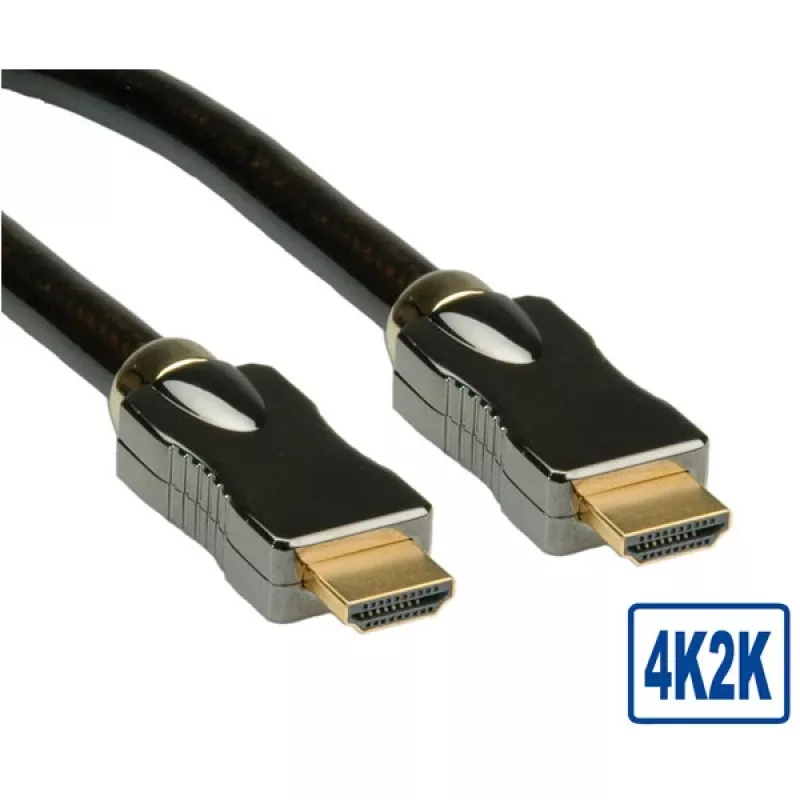 ROLINE HDMI Ultra HD met ethernet - HDMI met ethernetkabel - HDMI (M)