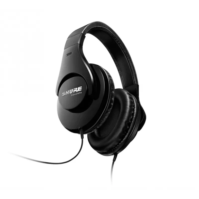 Shure SRH240A hoofdtelefoon bedraad hoofdband muziek zwart