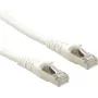 Roline - patchkabel - RJ-45 (M) naar RJ-45 (M) - 1,5 m - SFTP - CAT 6a - wit