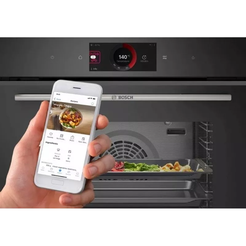 Bosch Serie 8 HBG7722B1 oven 71 L 3600 W zwart