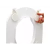 Etac Hi-Loo verhoogd toilet met deksel, 10 cm