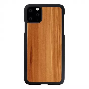 Smartphonehoesje Man and Wood voor iPhone 11 Pro Max – cappuccino zwart