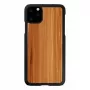 Smartphonehoesje Man and Wood voor iPhone 11 Pro Max – cappuccino zwart