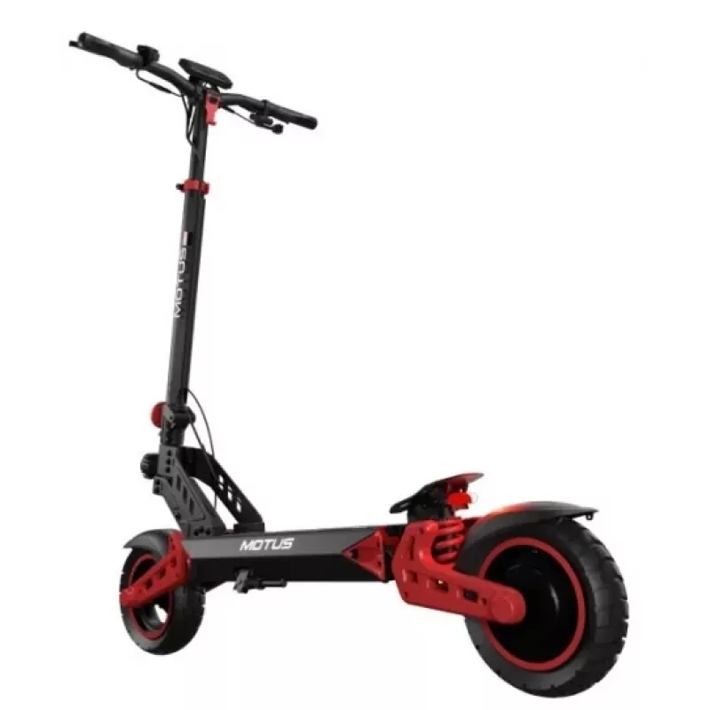 MOTUS Pro 10 Daytona S elektrische scooter 20 Ah zwart, rood