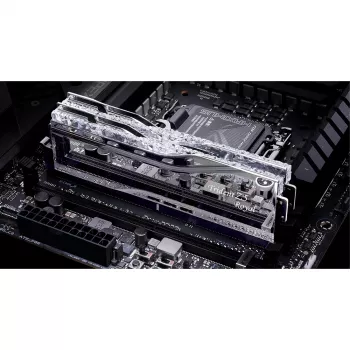 DIMM 64 GB DDR5-6400 (2x 32 GB) dual-kit, geheugen zilver, F5-6400J3239G32GX2-TR5S, Trident Z5 Royal, INTEL XMP