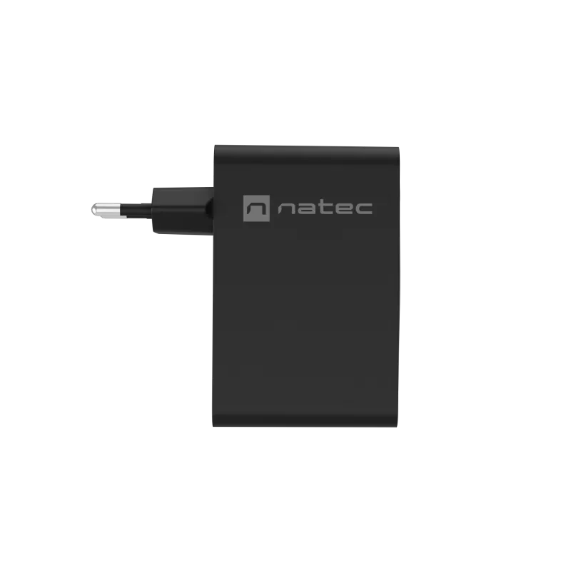NATEC NUC-2234 oplader voor mobiele apparaten laptop, smartphone zwart AC snelladen binnen