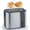 Severin 2589 2 sneetjes 800 W zwart, roestvrij staal