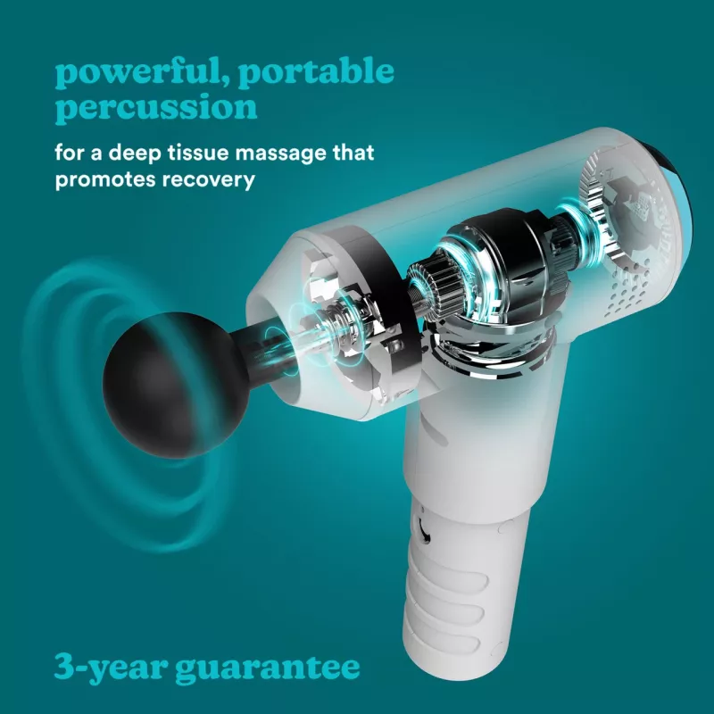 Perkussie-massagepistool HoMedics PGM-150-EU — draagbaar percussietherapieapparaat