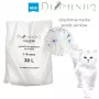 Kattengrit DIAMENTIQ Neutral klontvormend siliconengranulaat 30 l — ongeparfumeerd, 1–6 mm