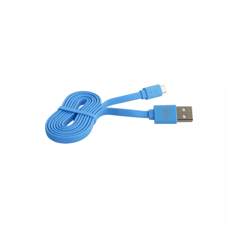 USB-kabel Tellur TLL155011 1m USB A micro-USB A blauw