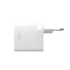 Oplader FIXED FIXC65-2C-WH voor binnen AC snelladen 2x USB Type-C
