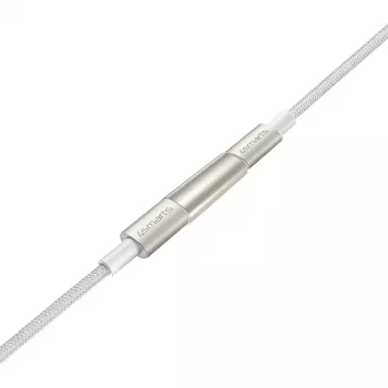 4smarts USB-C-naar-USB-C-kabel PremiumCord 100W 3m wit - 3 m - USB C - USB C - USB 2.0 - 0,48 Gbit/s - wit