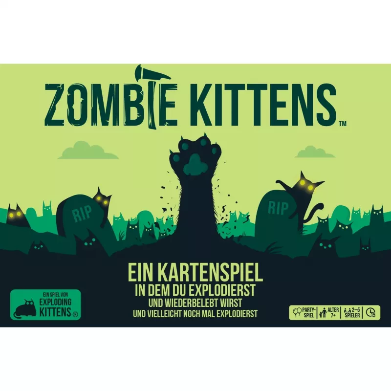 Zombie Kittens, kaartspel
