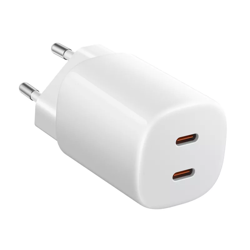Oplader Xiaomi Nano Turbo 45W wit — 2× USB‑C AC indoor voor smartphone & tablet