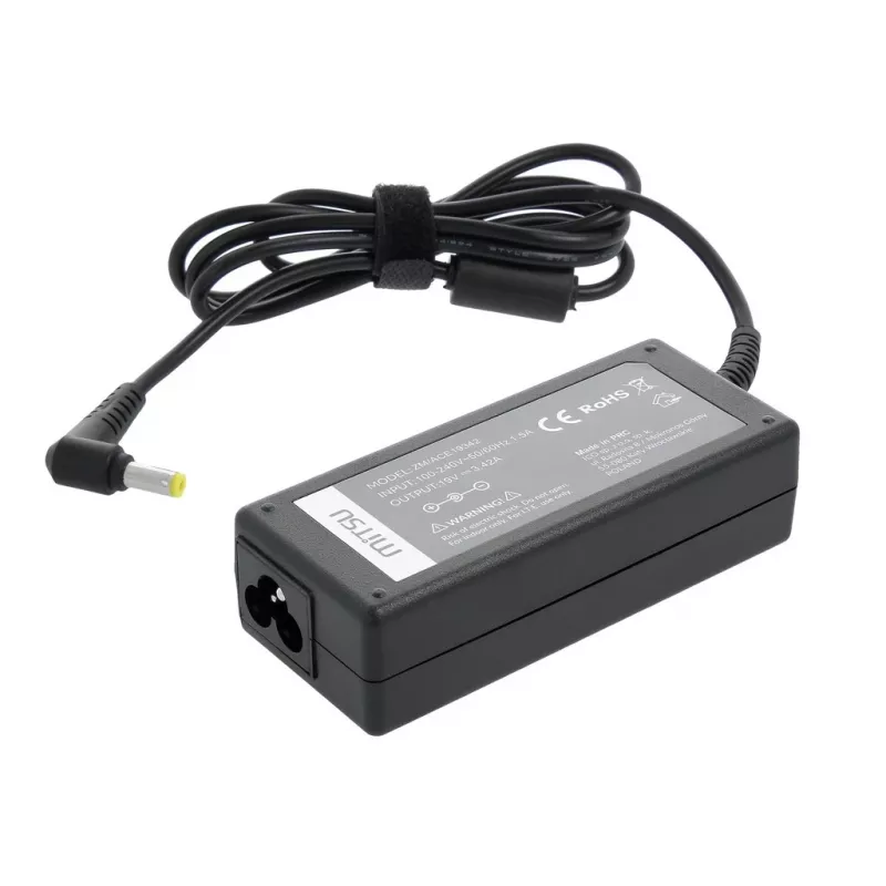 Voeding MITSU voor Acer 5ZM004 – 19V 3,42A AC-adapter compatibel met Acer-laptops