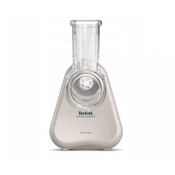 Elektrische groentesnijder Tefal Fresh Express DN853BE0 — 150 W, 3 verwisselbare invoer, 1 snelheid, crème