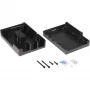 Aluminium behuizing voor Raspberry Pi 4 B (zwart (mat))