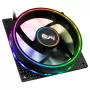 Cryorig Crona S CR-XRS1 PWM-ventilator, ARGB, 120 mm, zwart