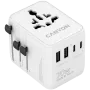 CANYON reisadapter OnTour 70 EU/UK/US/AUS 70W wit