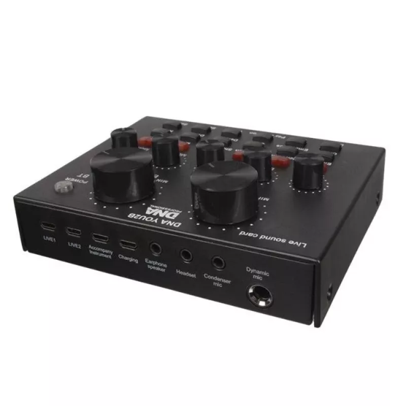 Microfoonkit Bitmat DNA YOU2B — microfoon, audio-interface, standaard en kabel