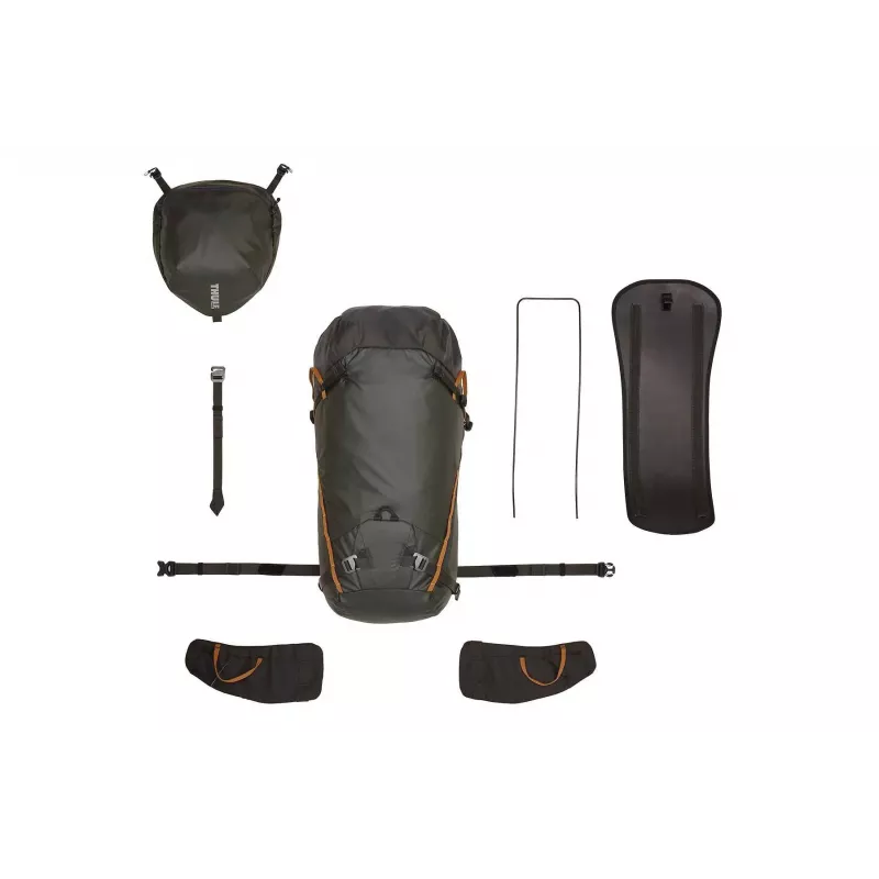 Thule | Stir Alpine, 40L | wandelrugzakken | obsidian | schouderband